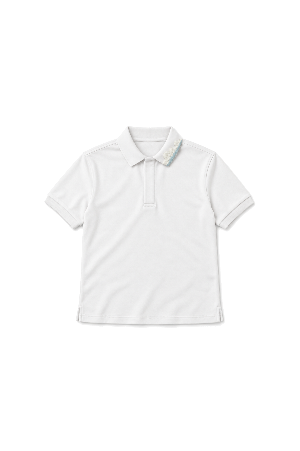 White polo, front